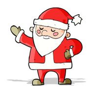 Cartoon Santa Claus N236