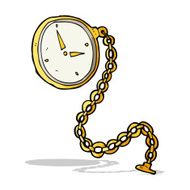 cartoon gold watch N2