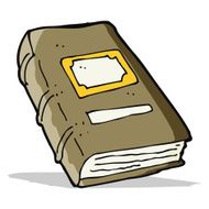 cartoon old book N9