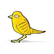 cartoon garden bird N17