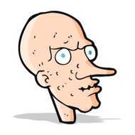 cartoon evil old man N5