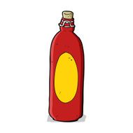 cartoon traditional bottle N9