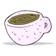 Cartoon Coffee Cup N40