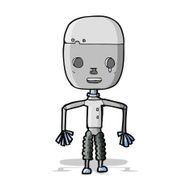 Cartoon Robot N178
