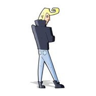 cartoon cool guy N8