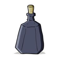 cartoon ink bottle N9