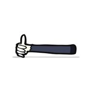 cartoon halloween vampire arm N20