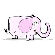 cartoon baby elephant N5