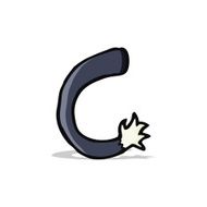 cartoon halloween vampire arm N24