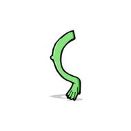 cartoon alien arm N4
