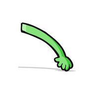 cartoon alien arm N5