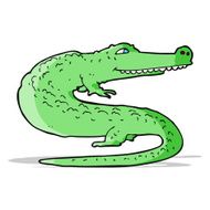 Cartoon Crocodile N54