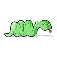 funny cartoon snake N40