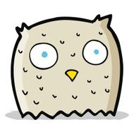 Cartoon Owl N107