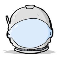 cartoon astronaut face N4