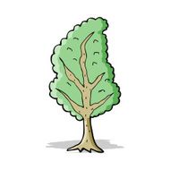 Cartoon Tree N155