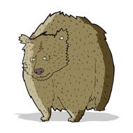 huge bear cartoon