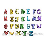 cartoon alphabet N19