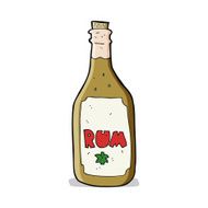 Cartoon Rum Bottle N9