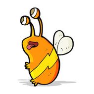 cartoon funny bee N5