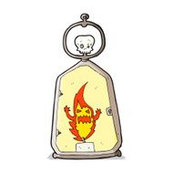 cartoon spooky lantern N14