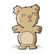 cartoon cute teddy bear N32