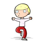 cartoon startled man N21