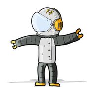 Cartoon Astronaut N78