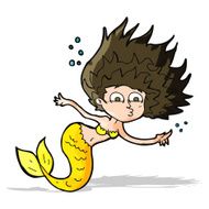 Cartoon Mermaid N34