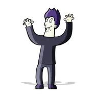 cartoon halloween vampire N8