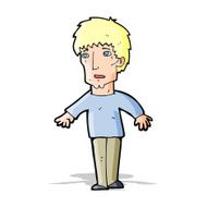 cartoon surprised man N80