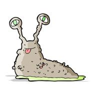 cartoon gross slug N7