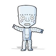 Cartoon Robot N180
