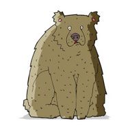 Cartoon funny bear N8