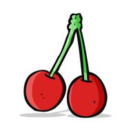 cartoon cherries N17