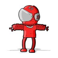 Cartoon Astronaut N79
