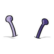 cartoon alien antennae N9
