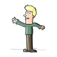 Cartoon Man Reaching N5