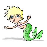 Cartoon Mermaid N35