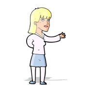 cartoon woman explaining N24