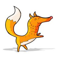 cartoon happy fox N3