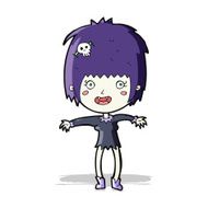 Cartoon Vampire Girl N118
