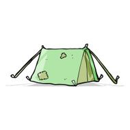 cartoon traditional tent N12