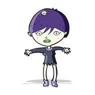 Cartoon Vampire Girl N120