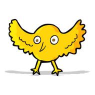 Cartoon Bird N211
