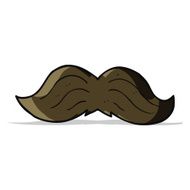 Cartoon Mustache N24