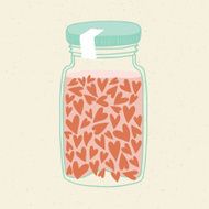 Hearts in the Glass Jar