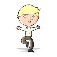 cartoon excited man N60