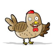 cartoon old rooster N4