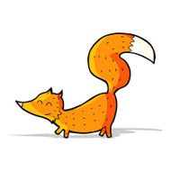 Cartoon little fox N17